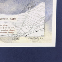 Signed Limited Edition Print "Chance of Rain" by E.M. Corsa