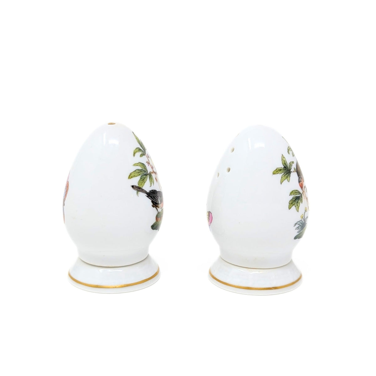 Herend "Rothschild Bird" Salt & Pepper Shakers