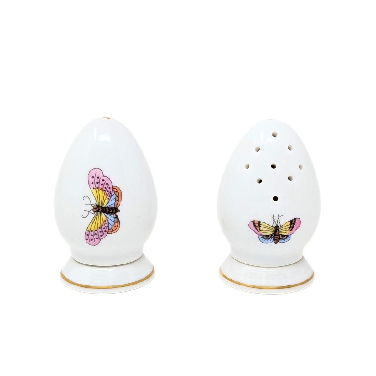 Herend "Rothschild Bird" Salt & Pepper Shakers