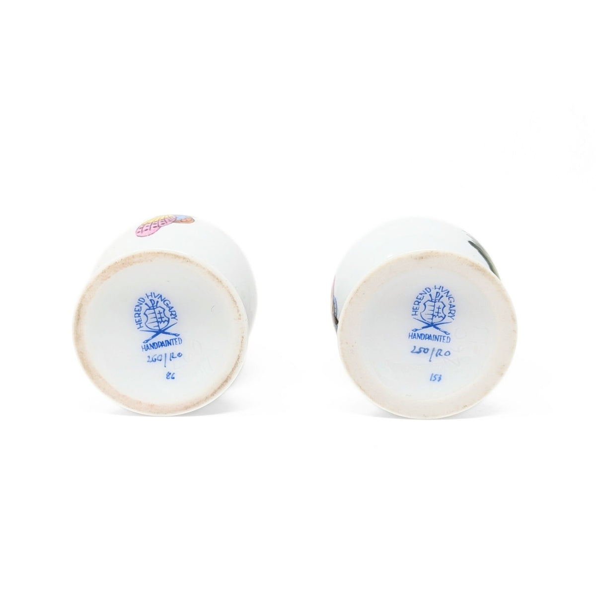 Herend "Rothschild Bird" Salt & Pepper Shakers