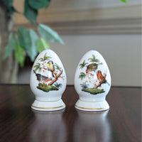 Herend "Rothschild Bird" Salt & Pepper Shakers