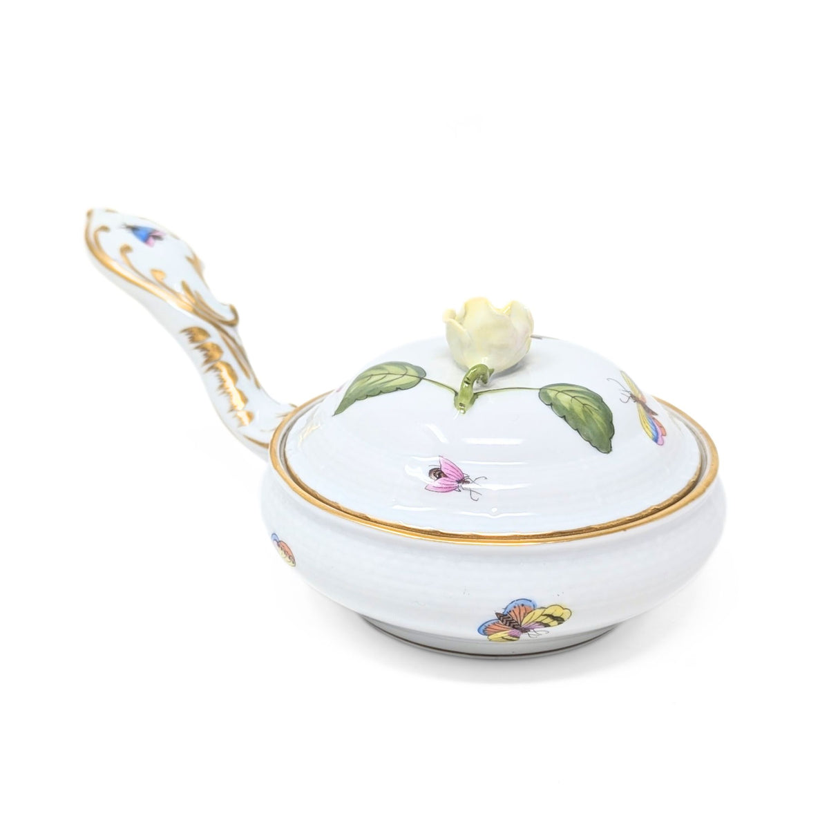 Herend "Rothschild Bird" Patty Pan with Lid