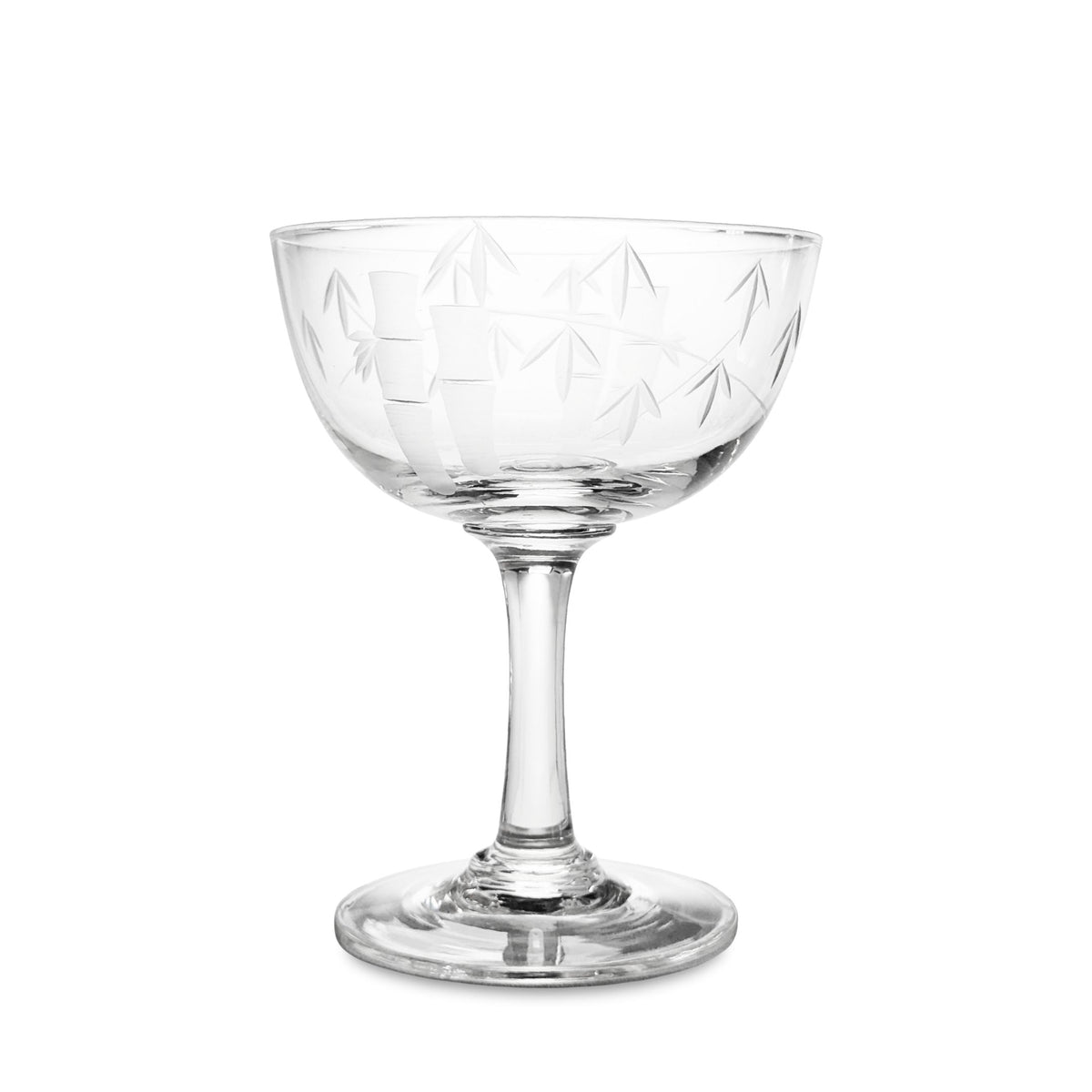 Sasaki "Bamboo" Mid-Century Champagne Glasses (Set of 5)