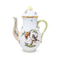 Herend "Rothschild Bird" Large Coffee Pot