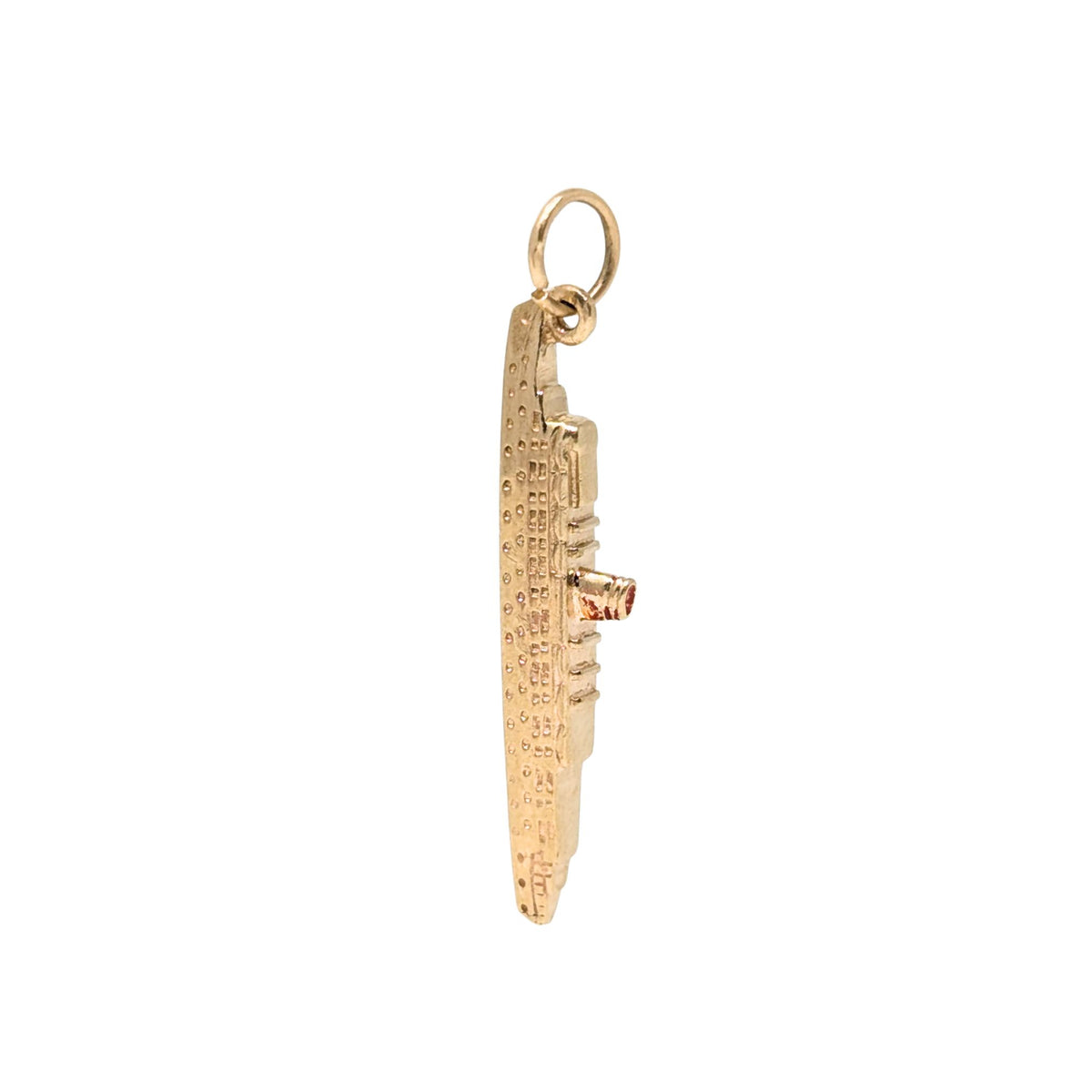 9K Gold 1950’s SS Queen of Bermuda Ship Charm