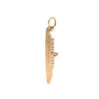 9K Gold 1950’s SS Queen of Bermuda Ship Charm