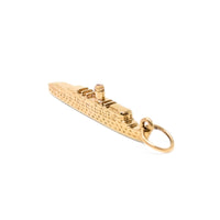 9K Gold 1950’s SS Queen of Bermuda Ship Charm