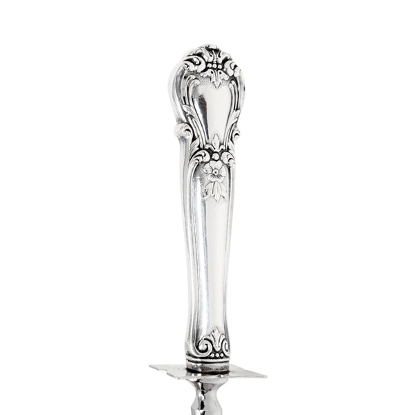 Web "Ancestry" Sterling Silver-Handled 4-piece Carving Set
