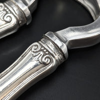 Web "Ancestry" Sterling Silver-Handled 4-piece Carving Set
