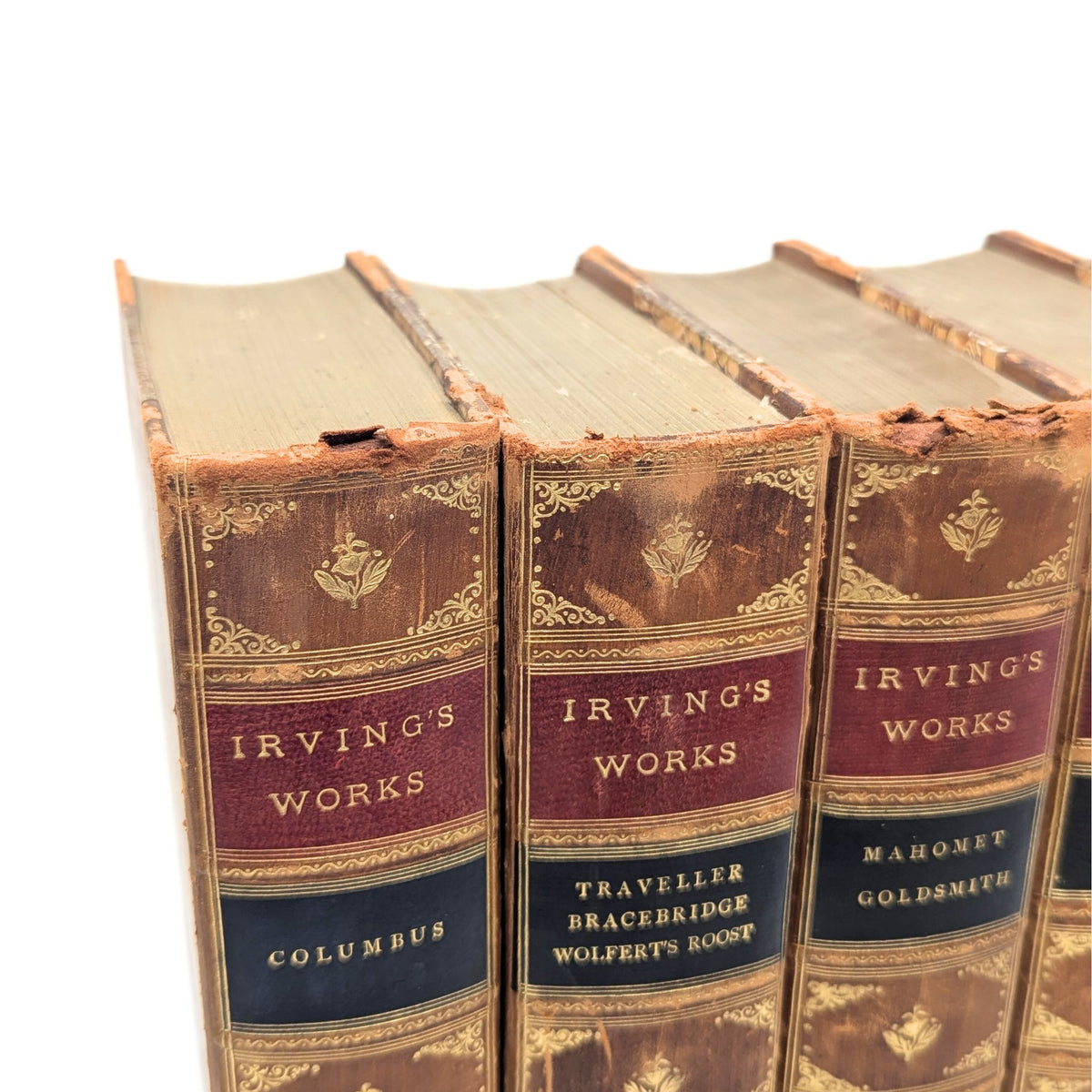 Irving's Works, Illustrated Sterling Edition, c. 1900 (9 Books)