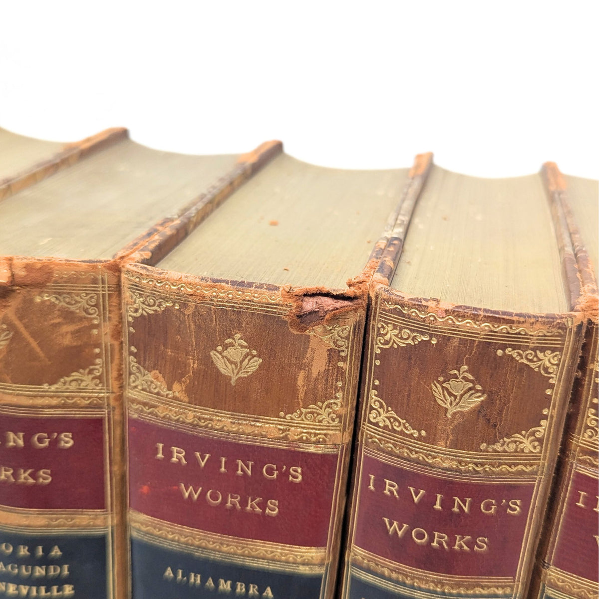 Irving's Works, Illustrated Sterling Edition, c. 1900 (9 Books)