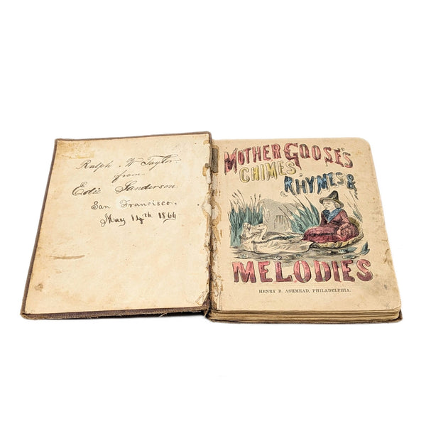 Mother Goose's Chimes, Rhymes & Melodies by Henry B. Ashmead, c. 1860