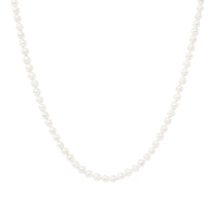 14K Gold 20” Pearl Necklace