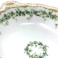 Theodore Haviland Limoges "Schleiger 849" Oval Vegetable Bowl