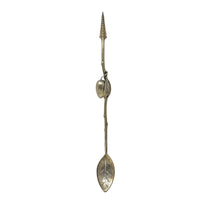 Rare Gorham Sterling Silver 1876 Victorian Pierced Olive Spoon