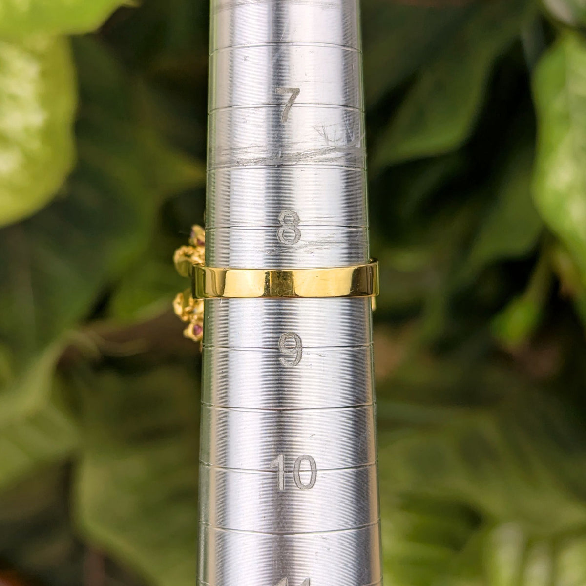 14K Gold Opal Ribbon Bow Ring - Size 8.5