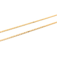 14K Gold 18” Faith, Hope, & Charity Pendant Necklace