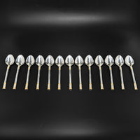 Wallace "Golden Aegean Weave" Sterling Silver 53pc Flatware Set