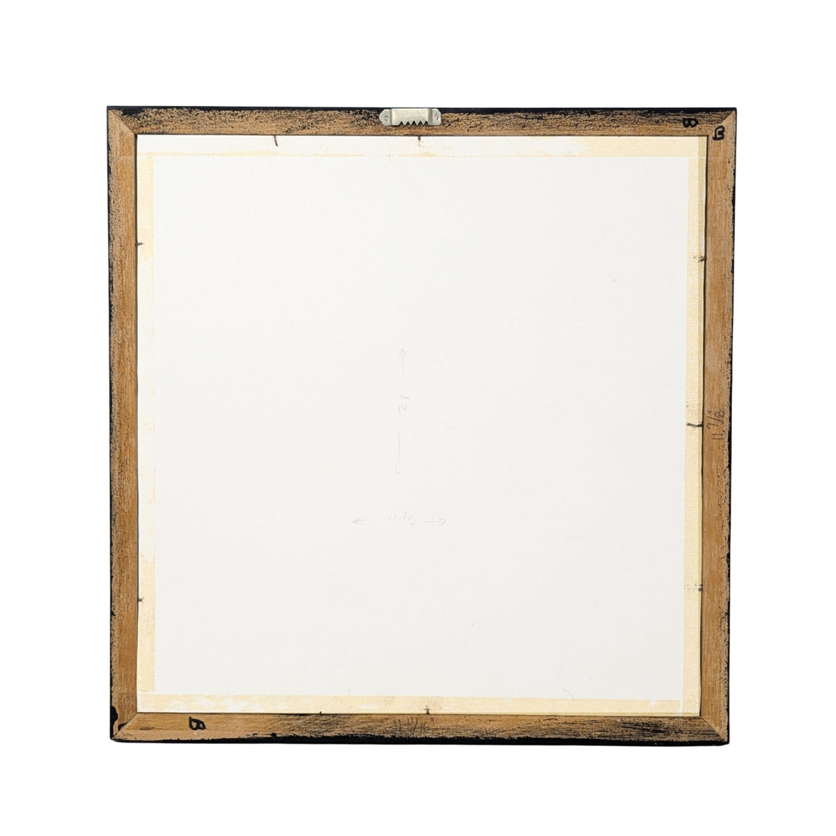 Grazing Sheep Signed Linocut Print on Paper, 1987