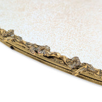 Hollywood Regency Gold Ormolu Vanity Set with Tray