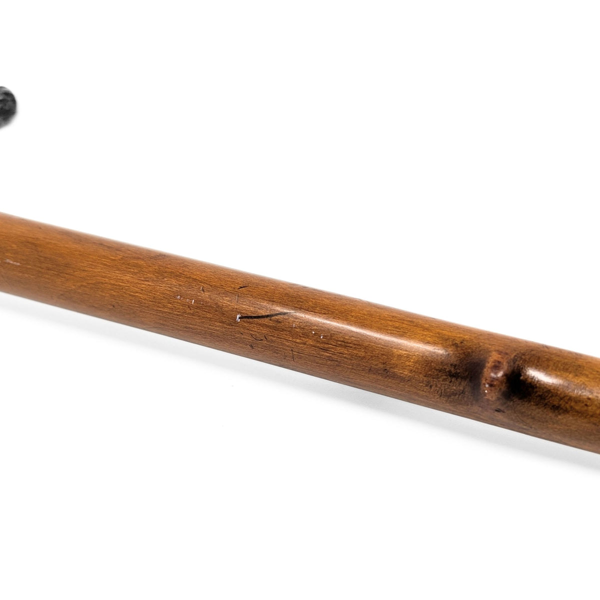 Tiffany & Co. Briarwood, Natural Antler, & 18K Gold 35" Antique Walking Stick