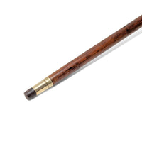 Tiffany & Co. Briarwood, Natural Antler, & 18K Gold 35" Antique Walking Stick