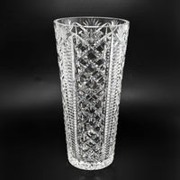 Waterford Crystal "Clare" 12" Tapered Flower Vase