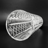 Waterford Crystal "Clare" 12" Tapered Flower Vase