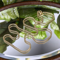 Balestra 14K Gold  18” Snake Chain Necklace