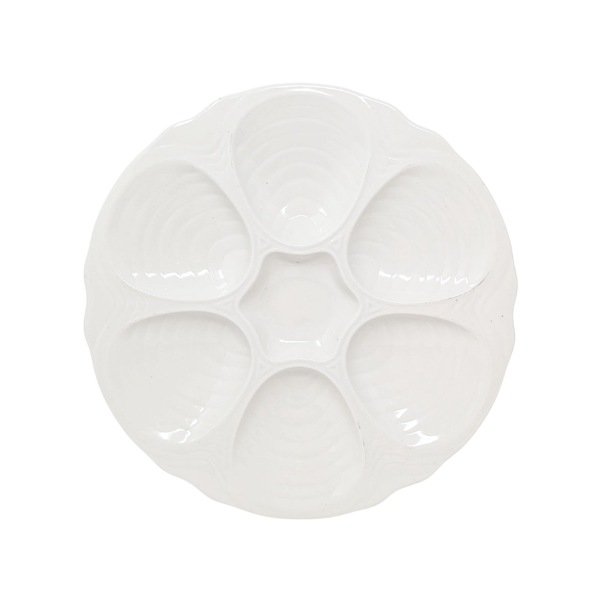 Vintage Hall USA Clam/Oyster Serving Plates (Pair)