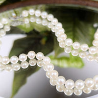 14K Gold 20” Pearl Necklace