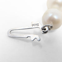 14K Gold 20” Pearl Necklace