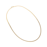 14K Gold Italian 18” 2.3mm Herringbone Necklace