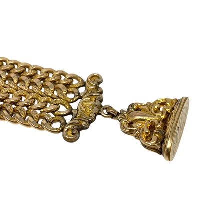 Victorian Gold Filled Watch Fob & Wax Seal