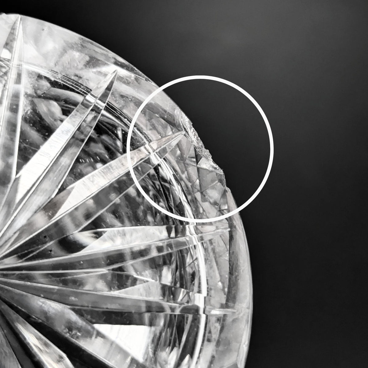 American Brilliant Cut Crystal Old Fashioned Glasses (Set of 5)