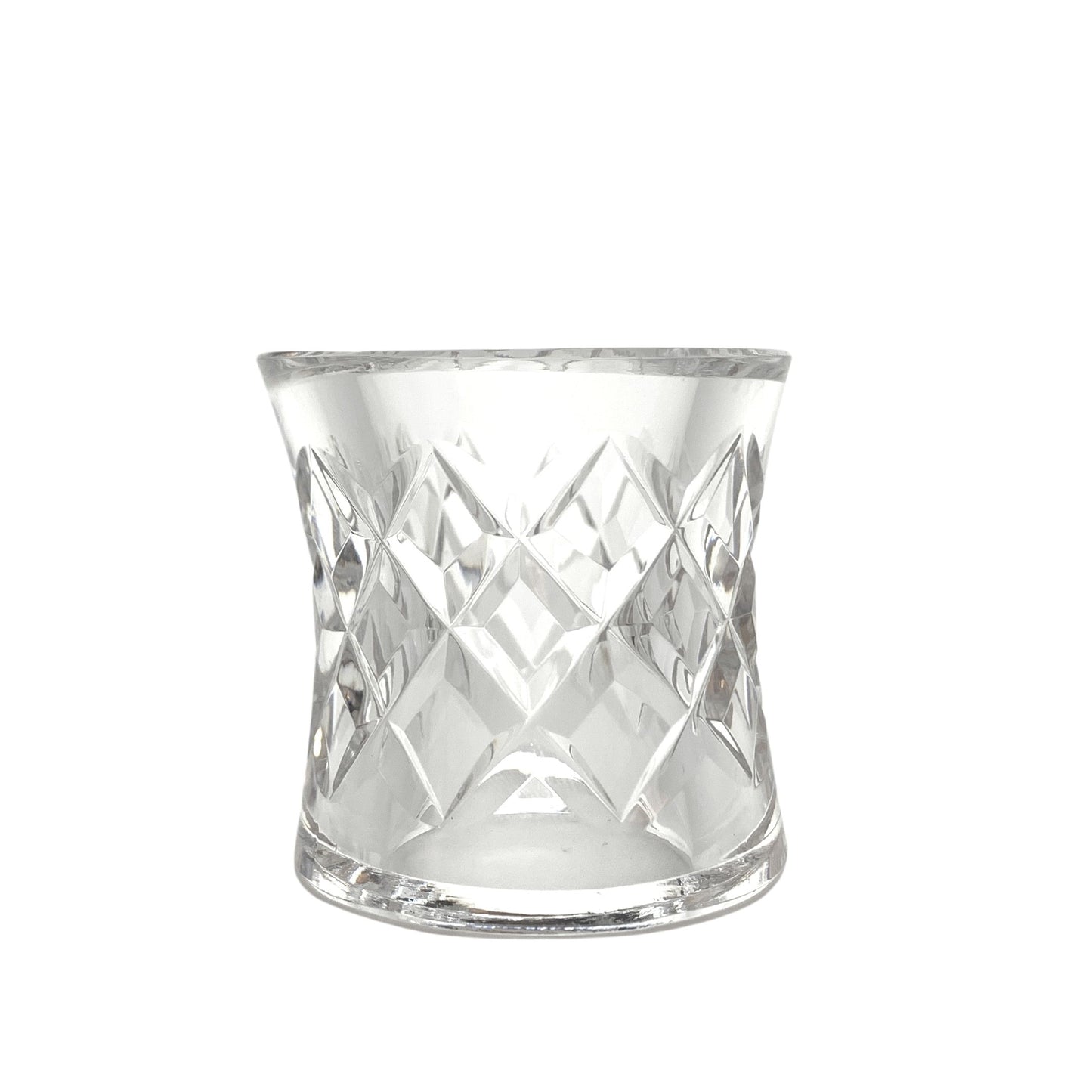 Waterford Comeragh Rare Thick Crystal Napkin Rings (2)