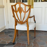 Wellington Hall Ltd. Decorated Shield Back Chair