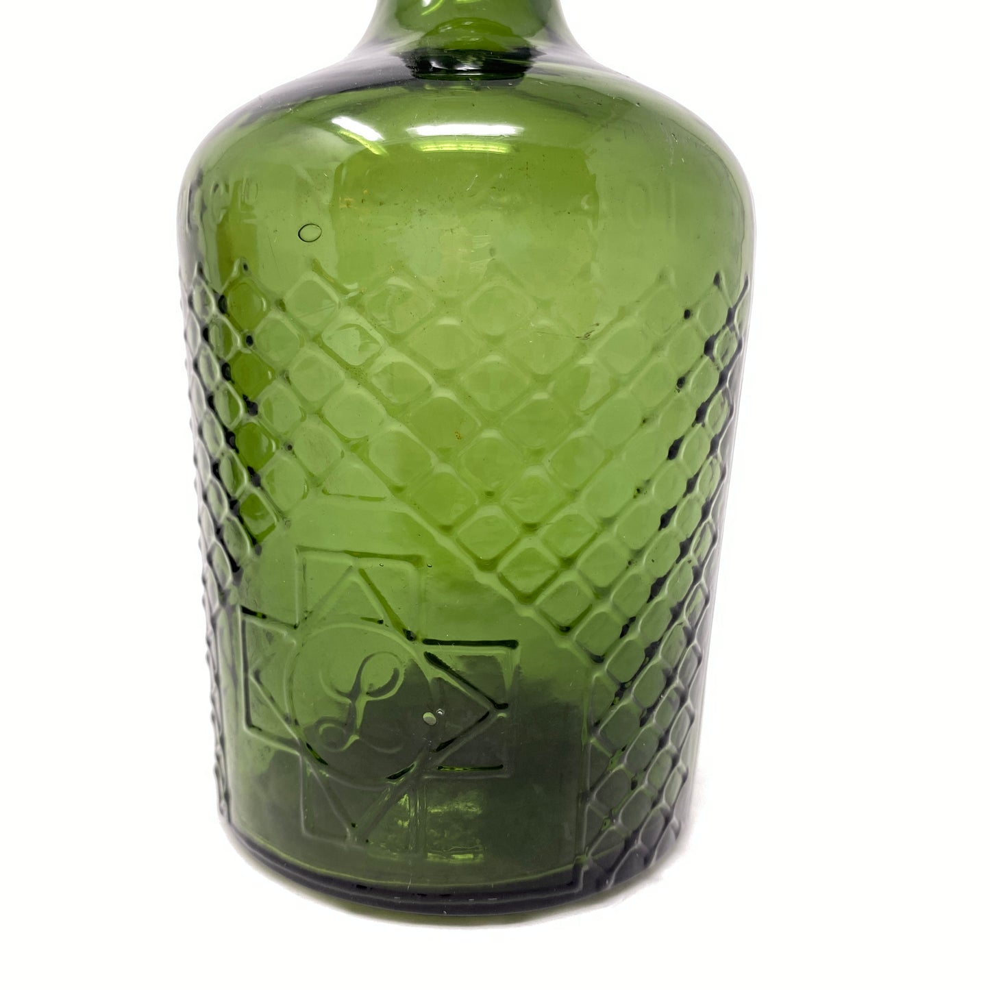 Pair of Antique Glass Lysol Bottles