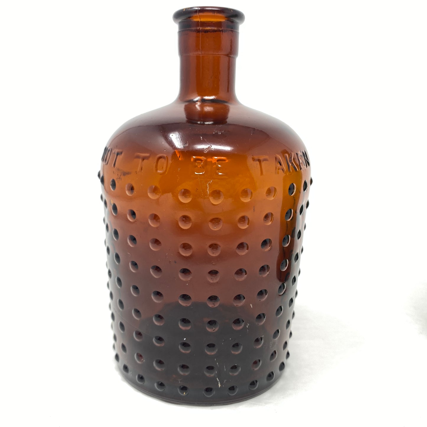 Pair of Antique Glass Lysol Bottles