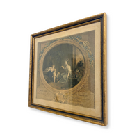 Hand-Colored Fragonard Lithographs by Nicolas de Launay, 18th C. (Pair)