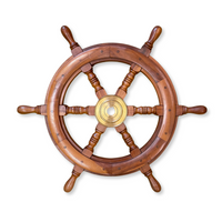 Mathews, VA Vintage 24” Ship’s Wheel