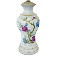 Royal Haeger "Flowers on Branch" Vase Lamp, ca. 1960