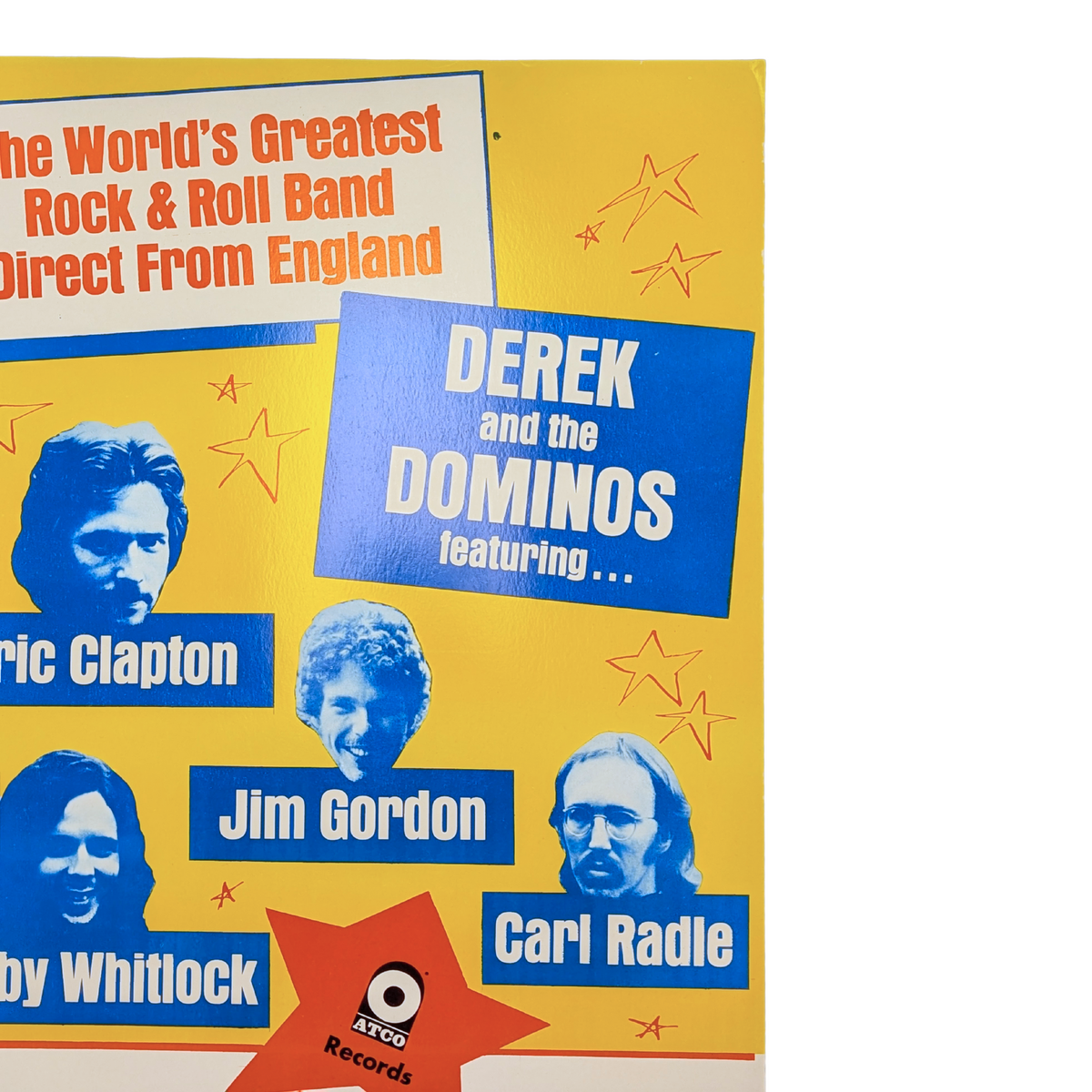 Derek and the Dominos Generic Tour Poster, ca. 1970