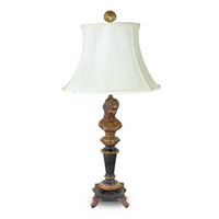 Vintage Neo-Classical Spelter Table Lamp