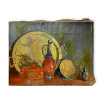 Small Still Life Oil on Canvas, ca. 1920