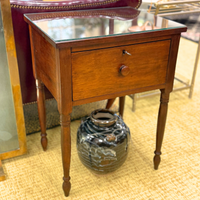 1830’s Walnut Sheraton Work Table/Night Stand