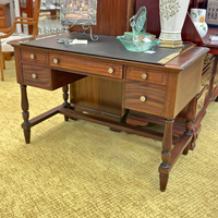 1930’s Mahogany Sheraton Knee Hole Desk