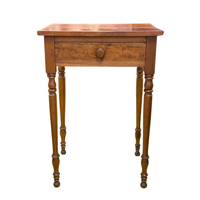 Early 19th C. Walnut Work Table / Stand