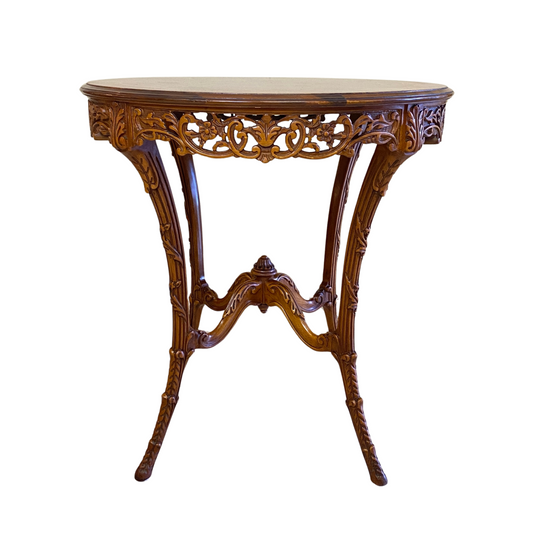 Italian Inlaid Marquetry / Parlor Table