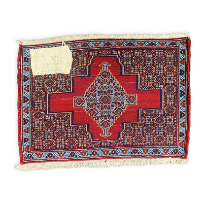 Vintage Persian Prayer Rug 1'8" x 2'2"